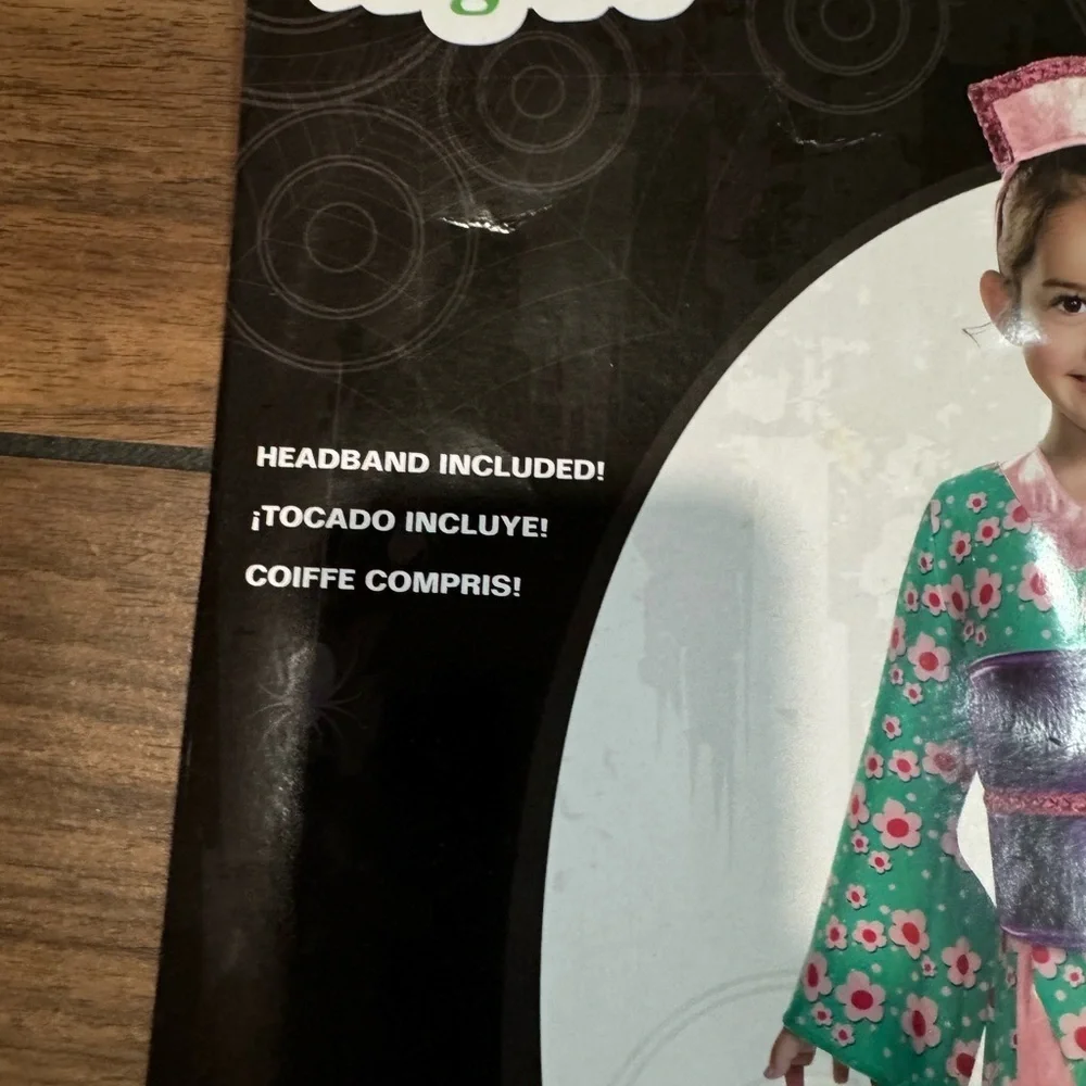 DISGUISE Japanese Oriental kimono Princess Toddler Costume size 12-18M